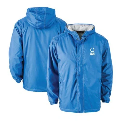 Dunbrooke Royal Indianapolis Colts Big & Tall Legacy Stadium Full-zip Jacket In Blue