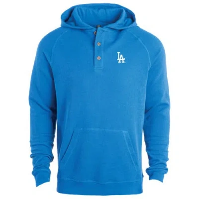 Dunbrooke Royal Los Angeles Dodgers Montana Raglan Pullover Hoodie In Blue