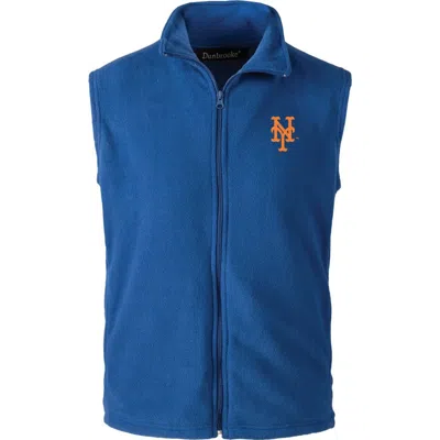 Dunbrooke Royal New York Mets Full-zip Vest In Blue