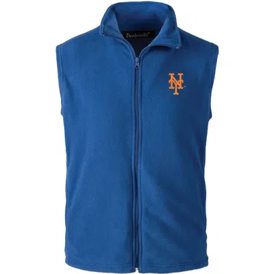 Dunbrooke Royal New York Mets Full-zip Vest In Blue