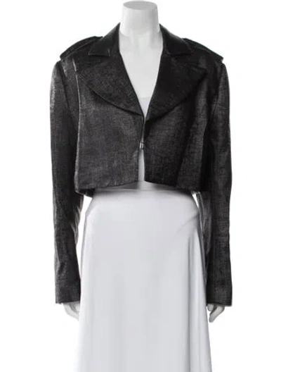 Pre-owned Duncan Nylon Bolero In Black