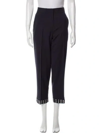 Pre-owned Duncan Straight Leg Pants In Blue