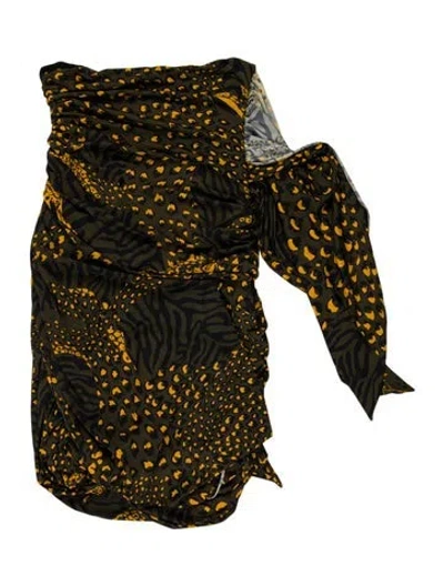 Pre-owned Dundas Dress In Green