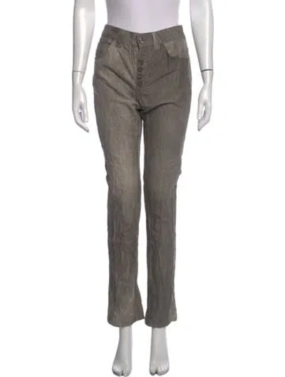 Pre-owned Dundas Flared Pants W/ Tags In Grey