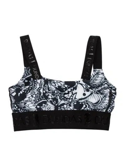 Pre-owned Dundas Printed Top In Blue
