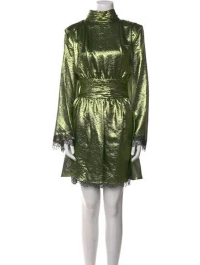 Pre-owned Dundas Silk Knee-length Dress W/ Tags