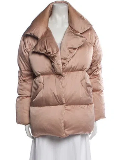 Pre-owned Dundas X Revolve Down Jacket In Pink