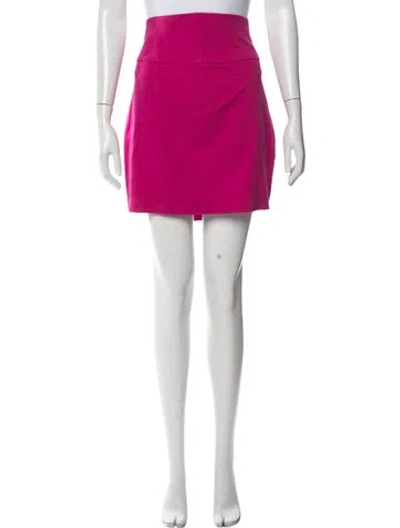 Pre-owned Dundas X Revolve Mini Skirt In Pink