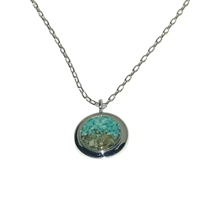 Dune Jewelry Neptune Necklace In Turquoise Gradient In Multi