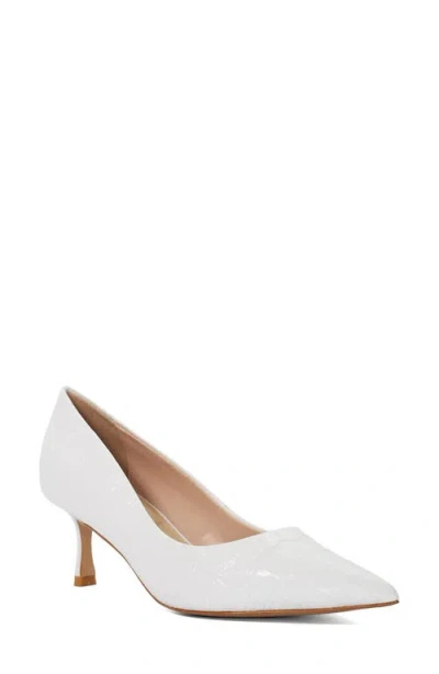 Dune London Achievable Pointed Toe Pump In Transparent