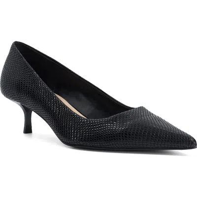 Dune London Amira Pointed Toe Pump In Black