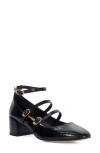 Dune London Approach Ankle Strap Pump In Black