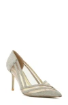 Dune London Axiss Pointed Toe Pump In Multi