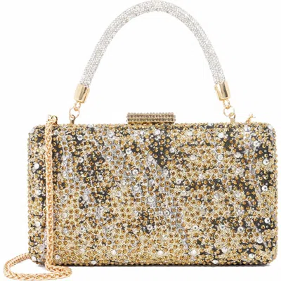 Dune London Beauti Rhinestone Clutch In Multi