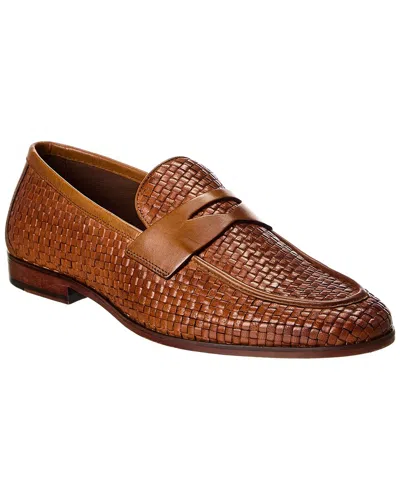 Dune London Beliay Woven Leather Loafer