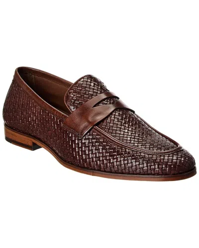 Dune London Beliay Woven Leather Loafer