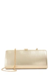 Dune London Belinda Frame Clutch In Gold