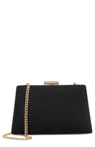 Dune London Bellaria Frame Clutch In Black