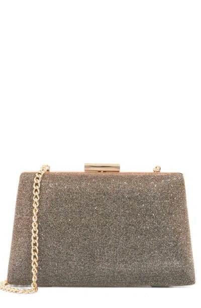 Dune London Bellaria Frame Clutch In Brown