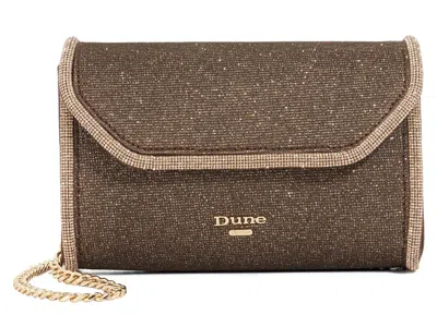 Dune London Bellini Crossbody Clutch In Brown