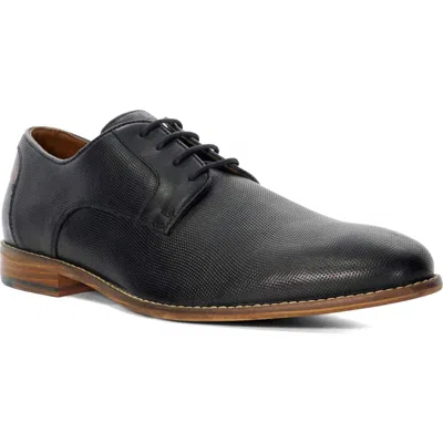 Dune London Billiard Plain Toe Derby In Black