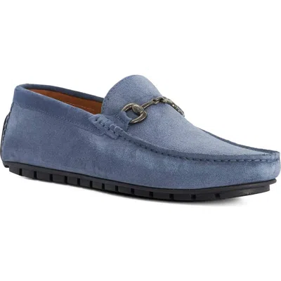 Dune London Brackon Bit Loafer (men) In Blue