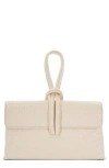 Dune London Brynie Faux Leather Wristlet In Ecru