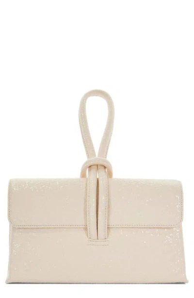 Dune London Brynie Faux Leather Wristlet In Neutral