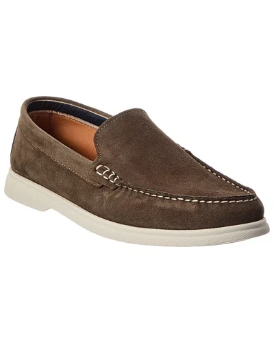 Dune London Buftonn Suede Loafer In Brown