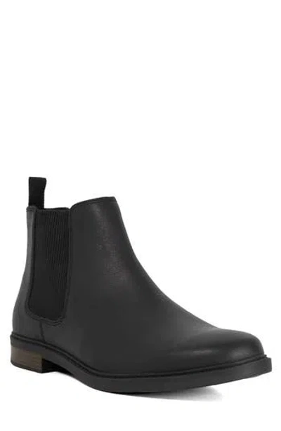Dune London Carden Leather Chelsea Boot In Black