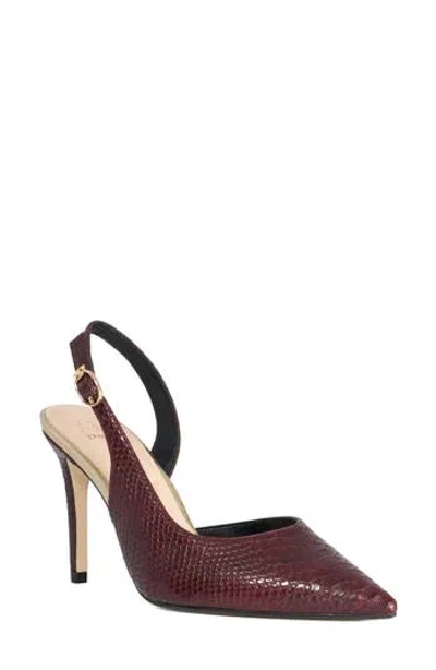 Dune London Carmellia Slingback Pump In Animal Print