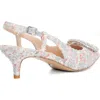 Dune London Centrepiece Kitten Heel Pointed Toe Pump