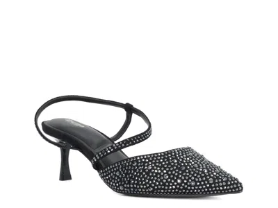 Dune London Charmed Pump In Black Synthetic