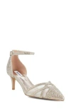 Dune London Composed Ankle Strap Pointed Toe Pump