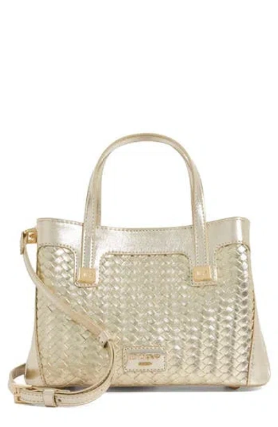 Dune London Deavely Tote Bag In Gold
