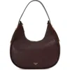 Dune London Dedicated Faux Leather Shoulder Bag In Brown