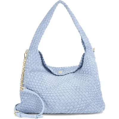 Dune London Deliberate L Woven Shoulder Bag In Pattern