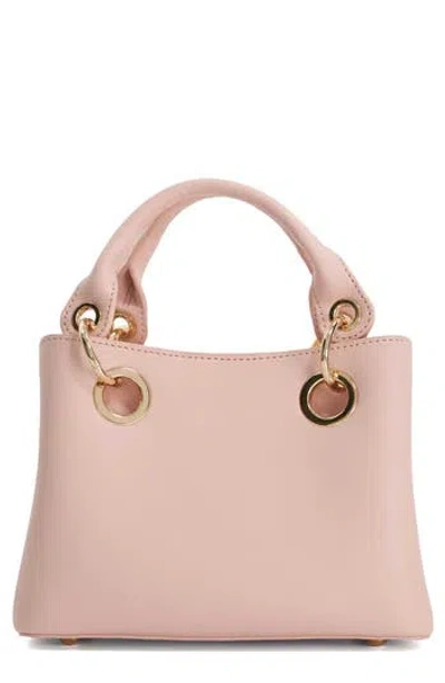 Dune London Diddydelaser Faux Leather Top Handle Bag In Pink