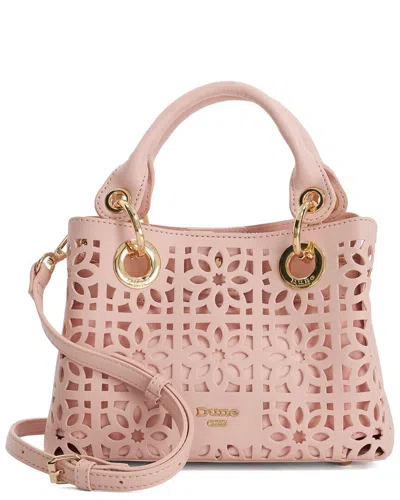 Dune London Diddydelaser Mini Laser Cut Tote In Pink