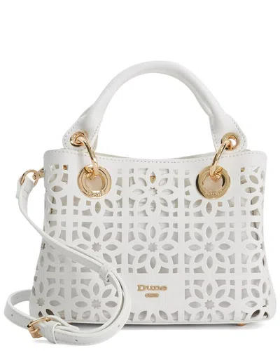 Dune London Diddydelaser Mini Laser Cut Tote In Orange