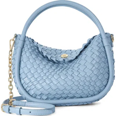 Dune London Dinideliberate Top Handle Bag In Blue