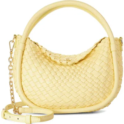 Dune London Dinideliberate Top Handle Bag In Yellow