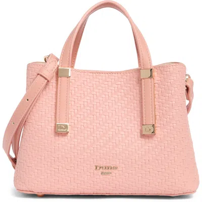Dune London Dinky Dorrie Faux Leather Satchel In Blush