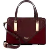 Dune London Dinkydenbeigh Top Handle Bag In Purple
