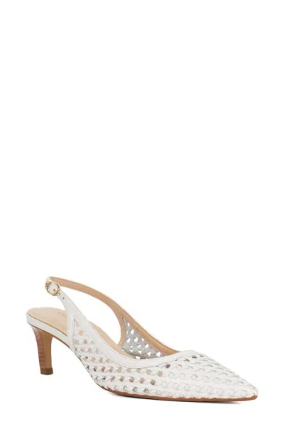 Dune London Divided Pointed Toe Slingback Pump