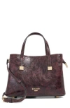 Dune London Dominality Tote Bag In Burgundy