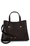 Dune London Dorieo Tote Bag In Brown