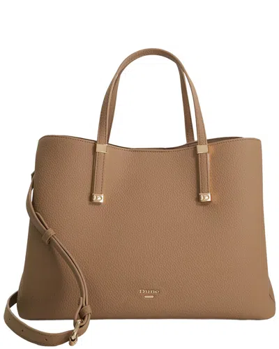 Dune London Dorry Tote In Brown