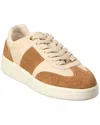 Dune London Enticing Suede Sneaker In Brown