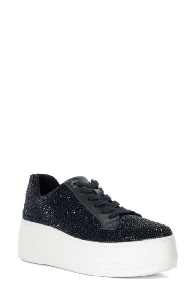 Dune London Episode Platform Sneaker In Black